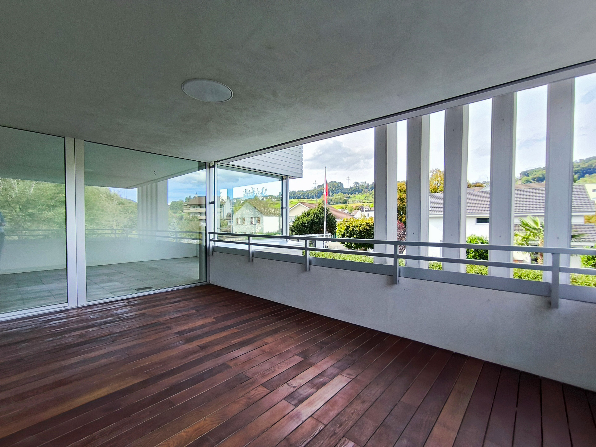 Balkon Wohnen im Zentrum Ergolz